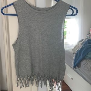 Grey comfy tank